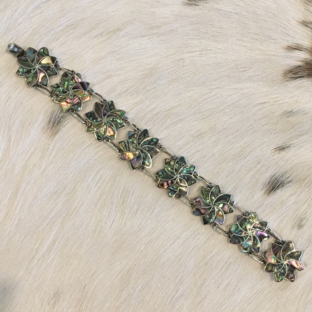 Bernice Goodspeed Vintage Abalone Bracelet